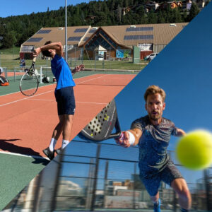 FORMULE TENNIS OU PADEL  TOTAL 1 semaine Été sans ou avec hébergement en pension complète